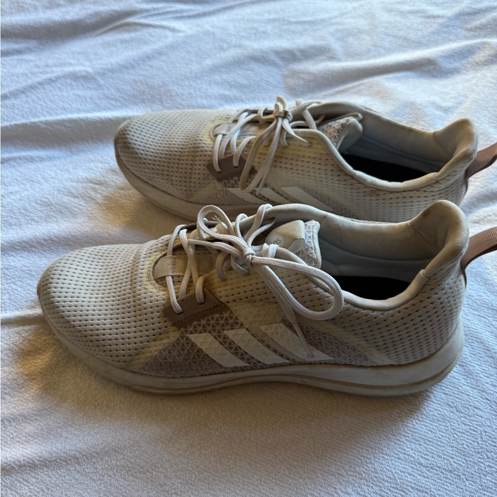 Adidas Women's Cream Sneakers